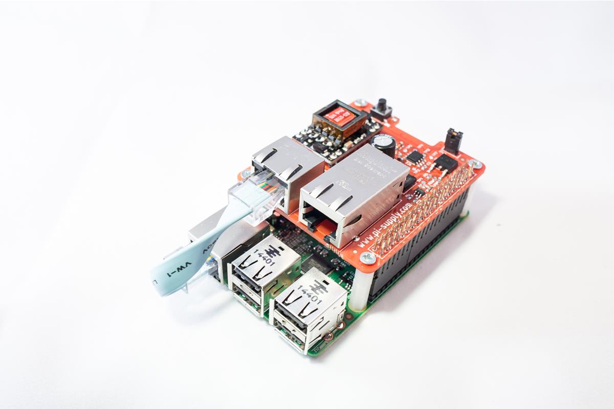 Pi PoE Switch HAT - Power over Ethernet for Raspberry Pi