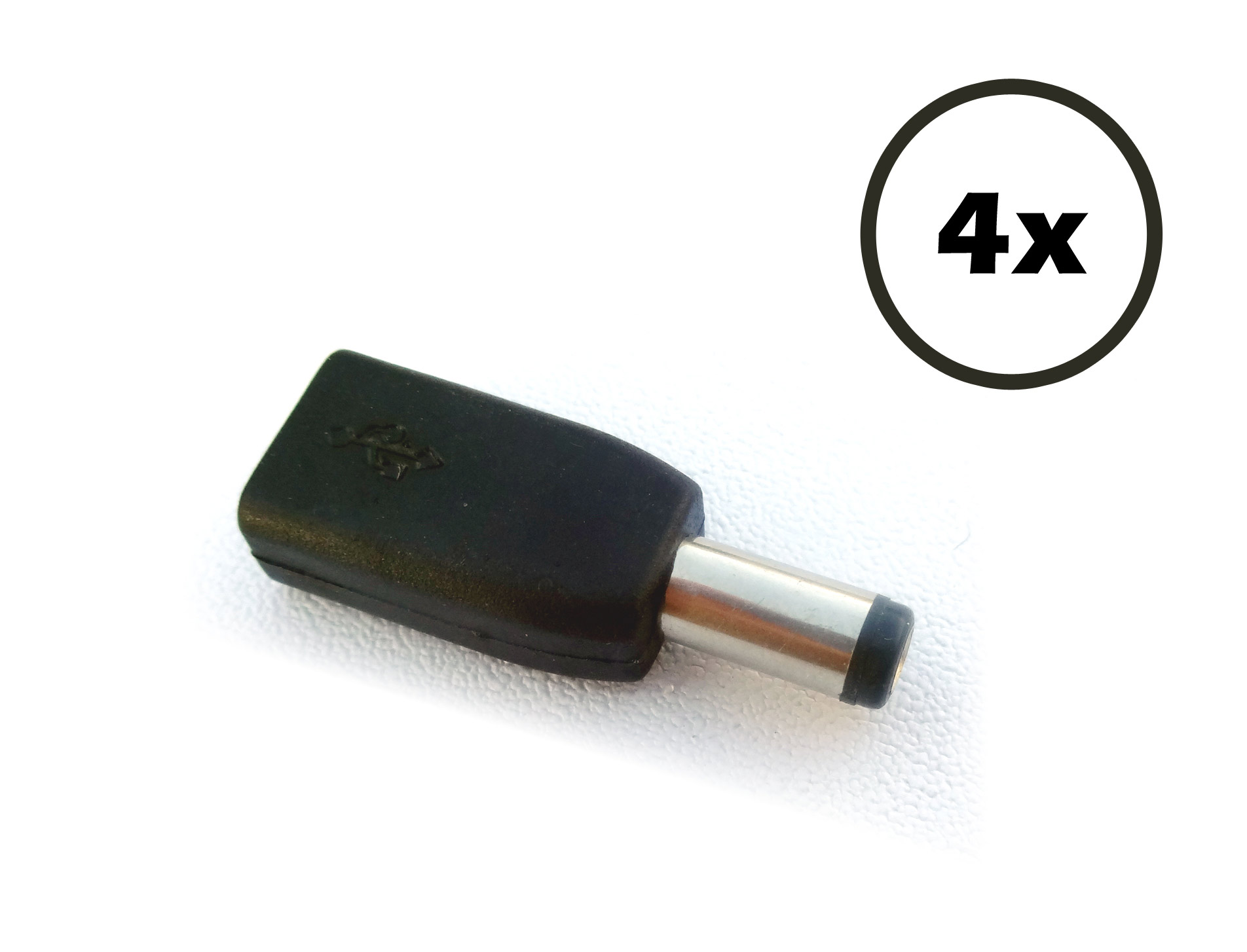 micro-USB to DC converter plug